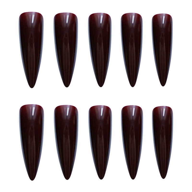 Set 24 móng giả D448 dáng móng dài ( Tặng kèm keo và dũa )