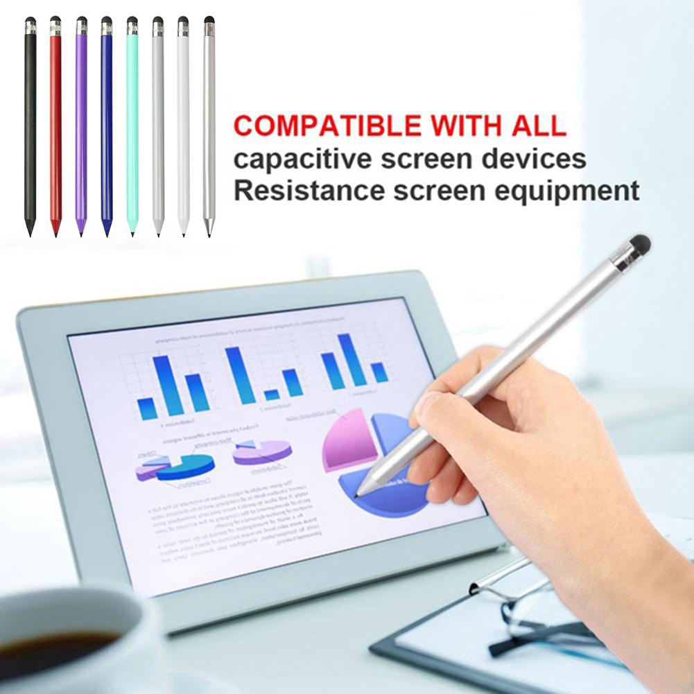 💫OF Bút cảm ứng phổ quát Điện thoại di động Công cụ viết điện thoại Màn hình điện dung Carbon nhựa tròn Bút chì | BigBuy360 - bigbuy360.vn
