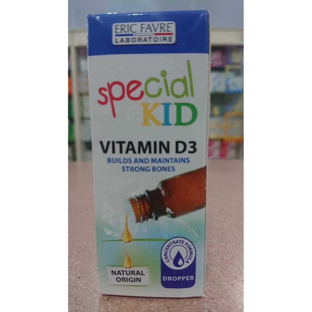 Thực phẩm bảo vệ sức khỏe SPECIAL KID VITAMINE D3 (Bổ sung Vitamin D3)