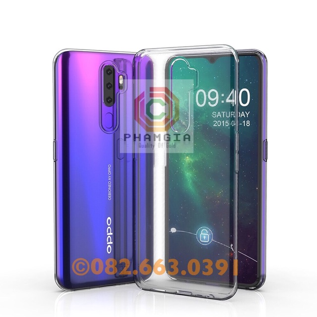 Ốp lưng Oppo a9 2020 dẻo trong cao cấp