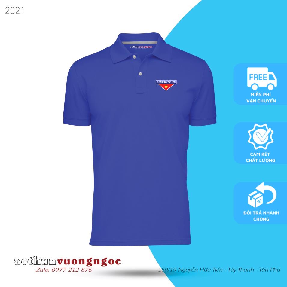 Siêu rẻ : Logo THANH NIÊN VIỆT NAM decal ủi áo sơ mi - áo thun - ủi nón