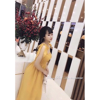 [ Hỗ trợ 10k đơn 20k ]  ĐẦM MAXI BÈO NHÚNG THÂN 2 DÂY  - cherrystore1996