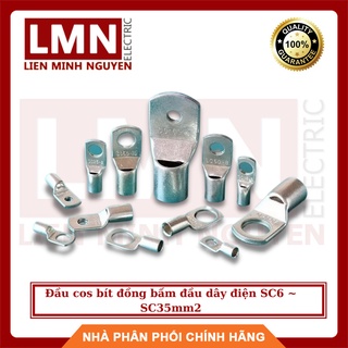 Đầu cos bít đồng bấm đầu dây điện sc6 ~ sc35mm2
