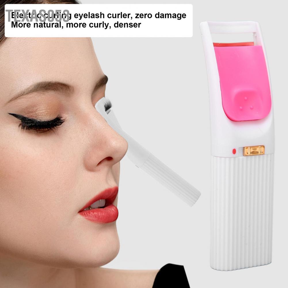 [Hàng mới về] Dụng cụ bấm cong lông mi bằng nhiệt không đổi làm nóng nhanh 40° tiện dụng