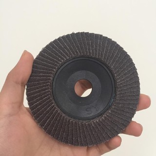 Nhám xếp 4 inch (ráp xếp, bánh nhám xếp, đĩa xếp, đĩa nhám xếp)
