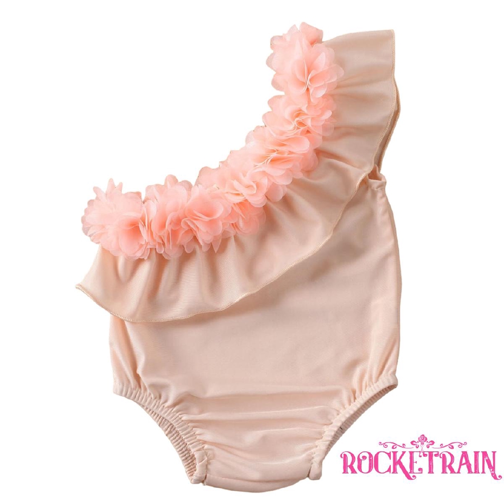 Đồ Bơi Một Mảnh Không Tay Dễ Thương Cho Bé Gái