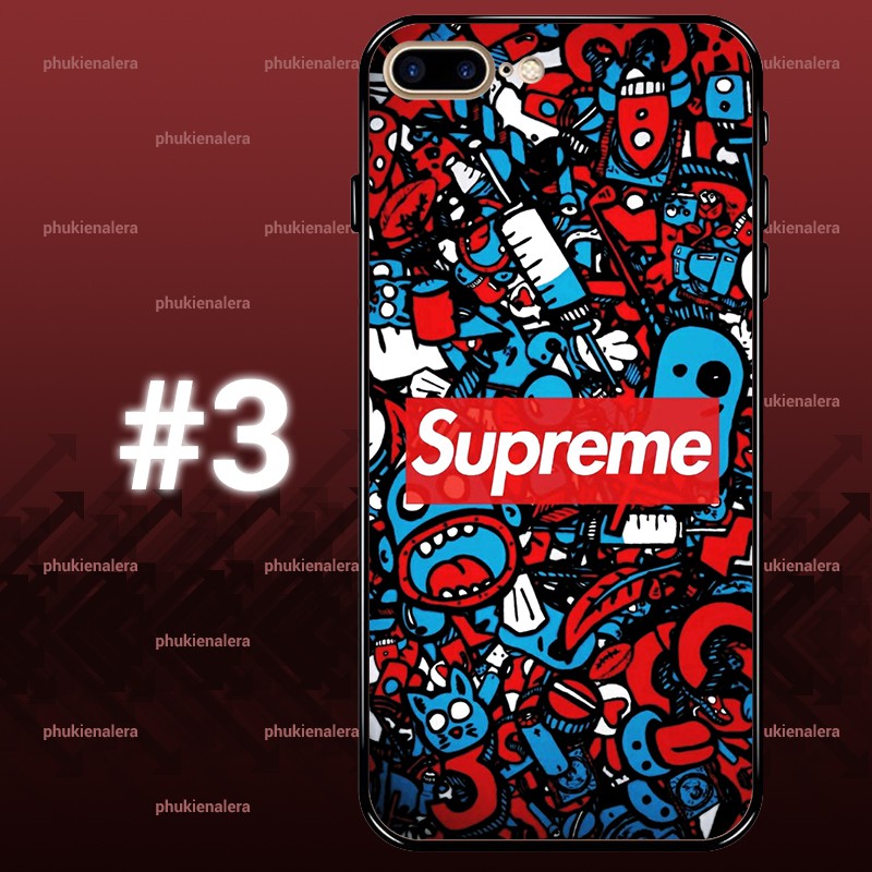 Ốp Iphone lưng hình Supreme cho iphone 6 6s 6 plus 6s plus 7 8 7 plus 8 plus X Xs Xs Max X Max 11 11 Pro 11 Pro Max