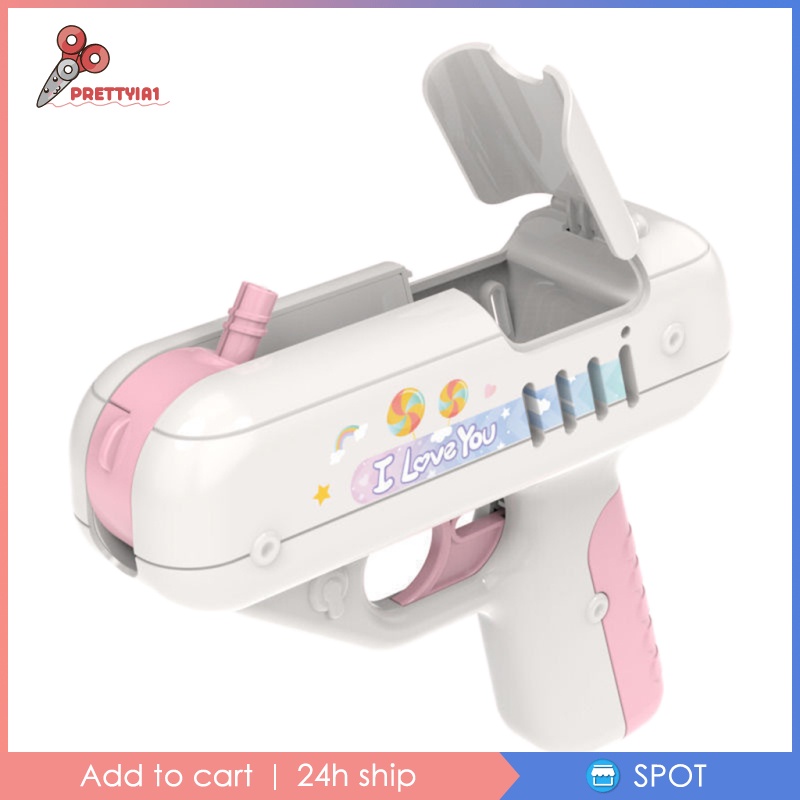 Súng Đồ Chơi Kẹo Mút Prettyia1 Màu Hồng Ngọt Ngào Sáng Tạo Cho Bé