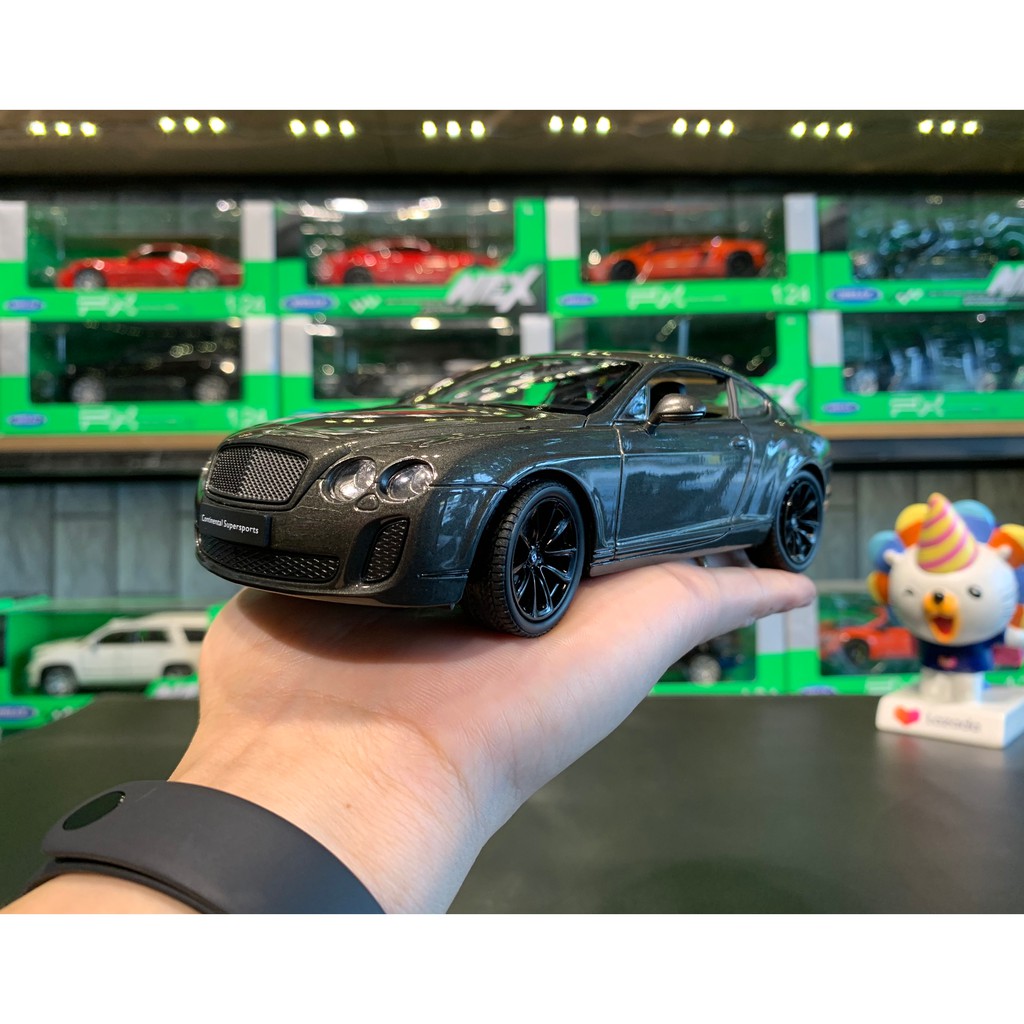 Xe mô hình Bentley Continental Supersport tỉ lệ 1:24 Welly