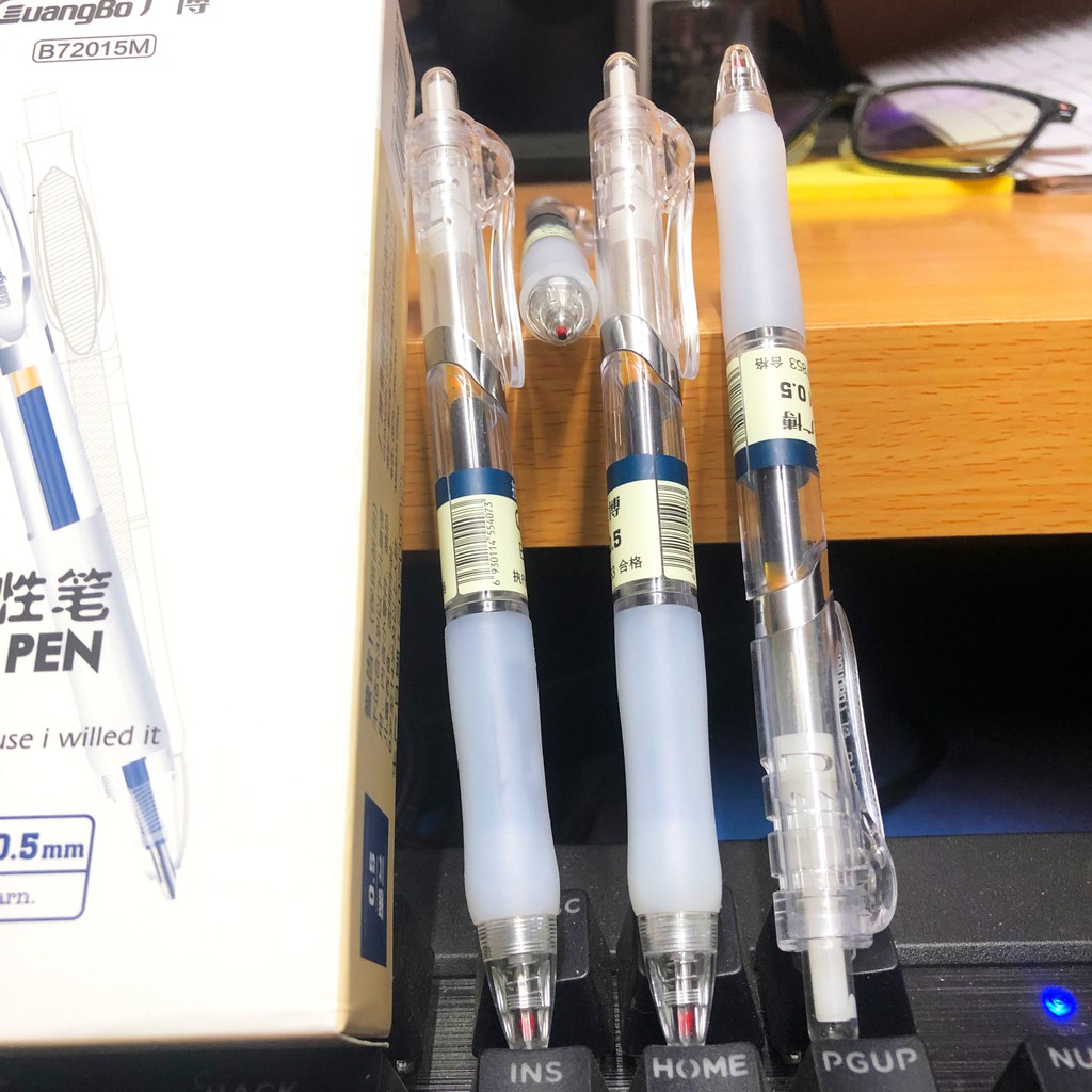 Hộp 12 Bút Gel GuangBo B72015M Ngòi 0,5mm