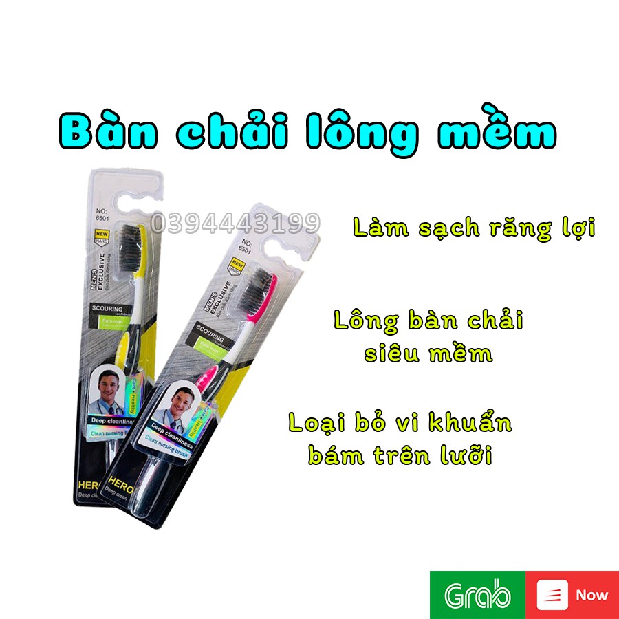 Bàn chải đánh răng lông mềm siêu mịn siêu rẻ