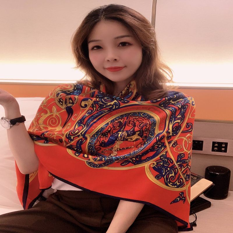 Khăn Choàng Vuông 110cm(43.3inch) WJ1014-21 Cho Nữ