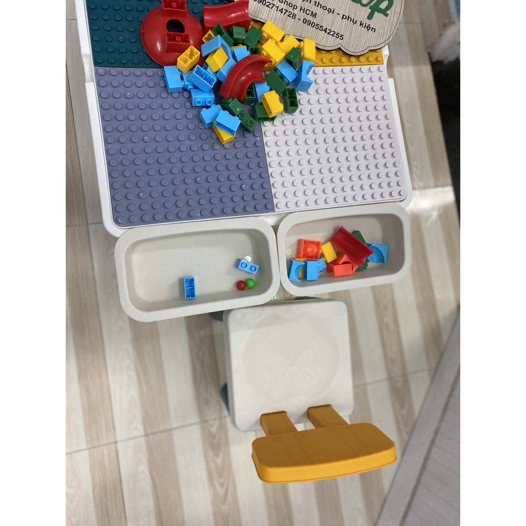 Bộ bàn ghế LEGO 6in1 như hình có clip hình thật