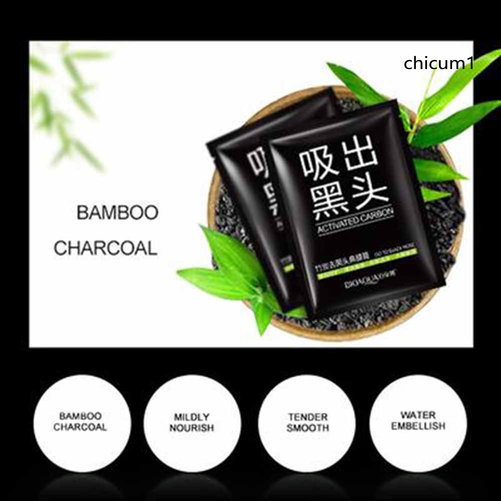Mặt Nạ Than Hoạt Tính Lột Mụn Đầu Đen Cho Vùng Mũi