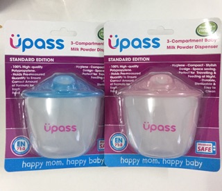 Hộp chia sữa 3 ngăn Upass