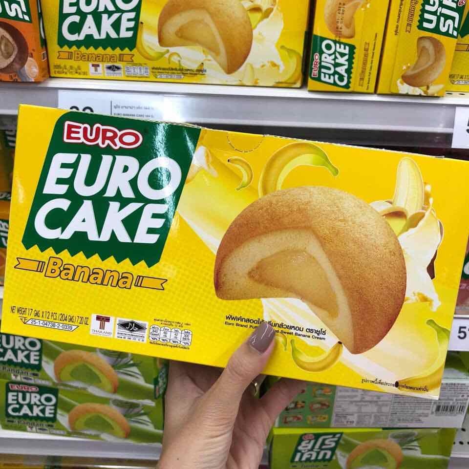 Bánh trứng Thái EURO CAKE  | Ăn vặt Hà Nội | TDessert15k