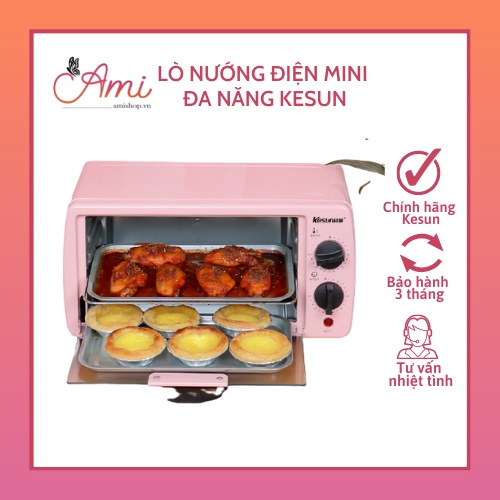 Lò nướng điện mini đa năng Kesun cao cấp 9L