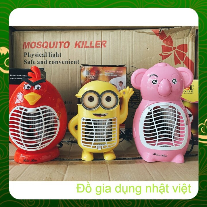 Đèn bắt muỗi hình thú dễ thương bóng led - cao cấp