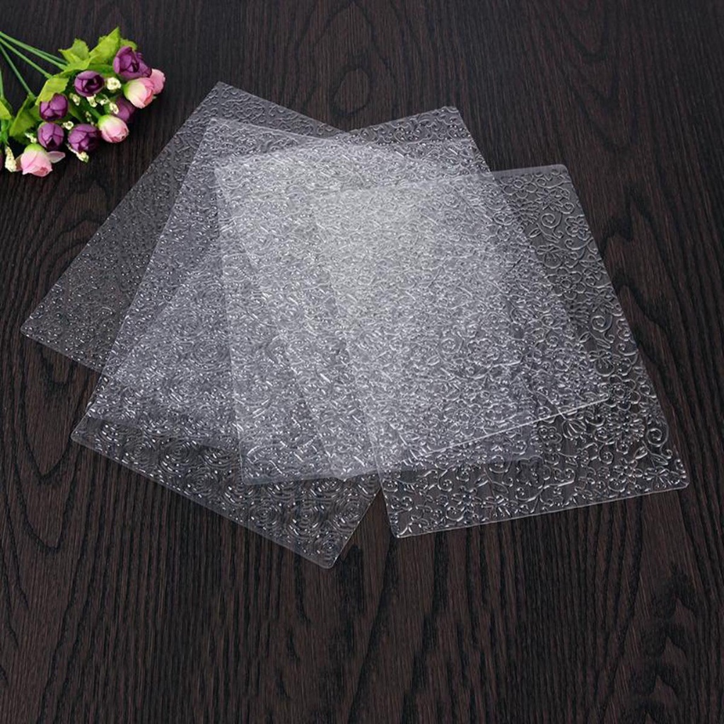 Khuôn Trong Suốt Để Trang Trí Cho Bánh Kem Tiện Dụng Và Bền