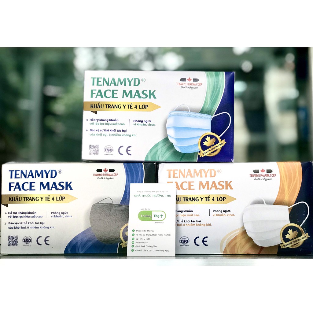 KHẨU TRANG Y TẾ KHÁNG KHUẨN CAO CẤP ( 50 CHIẾC)