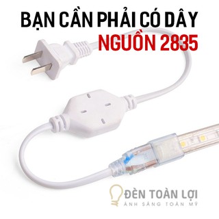 Đèn led trang trí 🔥 Combo 10 mét LED 2835🔥 Khi mua ĐÈN LED TRANG TRÍ Tặng 1 nguồn LED 2835
