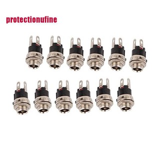 Set 10 Đầu Jack Cắm Nguồn Dc 5.5mm X 2.1mm Bằng Kim Loại