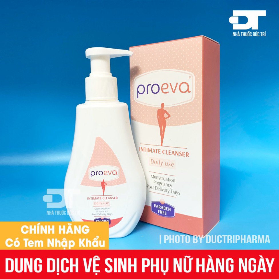 [CHÍNH HÃNG] Dung dịch vệ sinh phụ nữ hàng đầu Italia - PRO EVA INTIMATE CLEANSER nk033