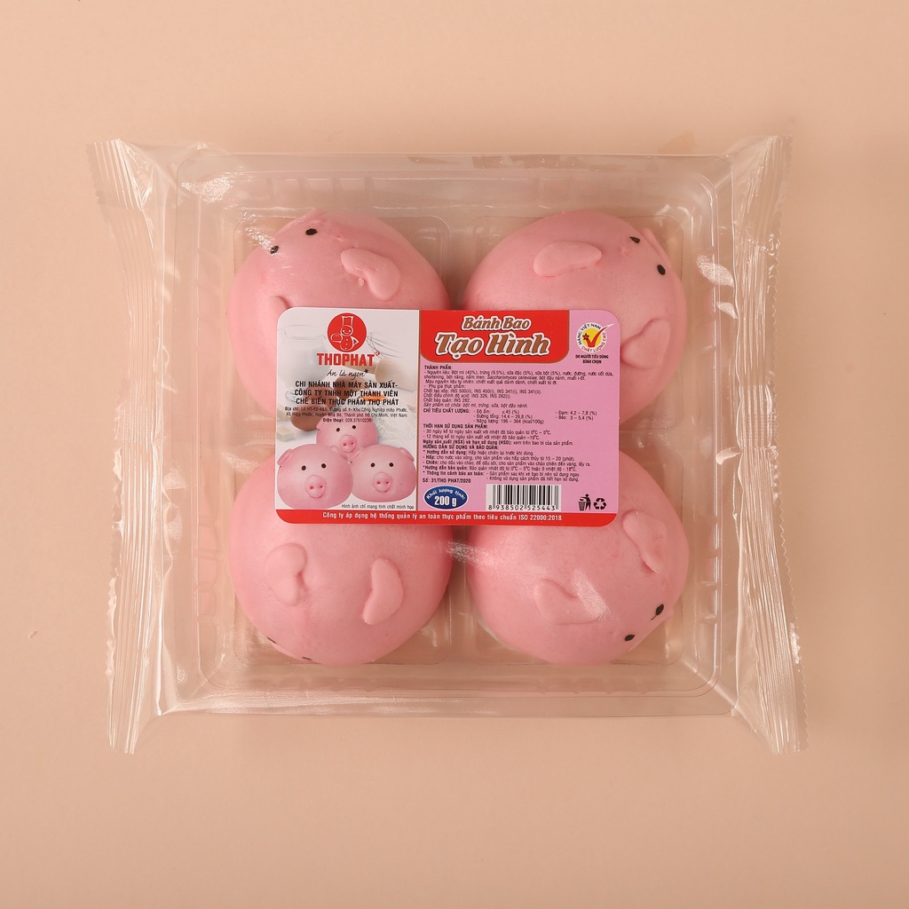 Bánh Bao Tạo Hình  THỌ PHÁT FOOD 200g
