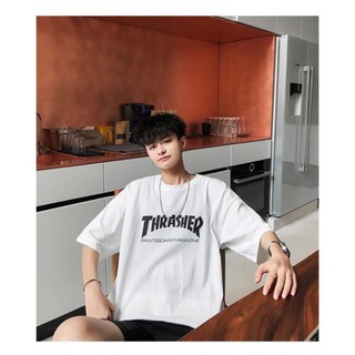 Áo Thun Nam Nữ THRASHER Form rộng, Áo Phông Tay Lỡ Unisex