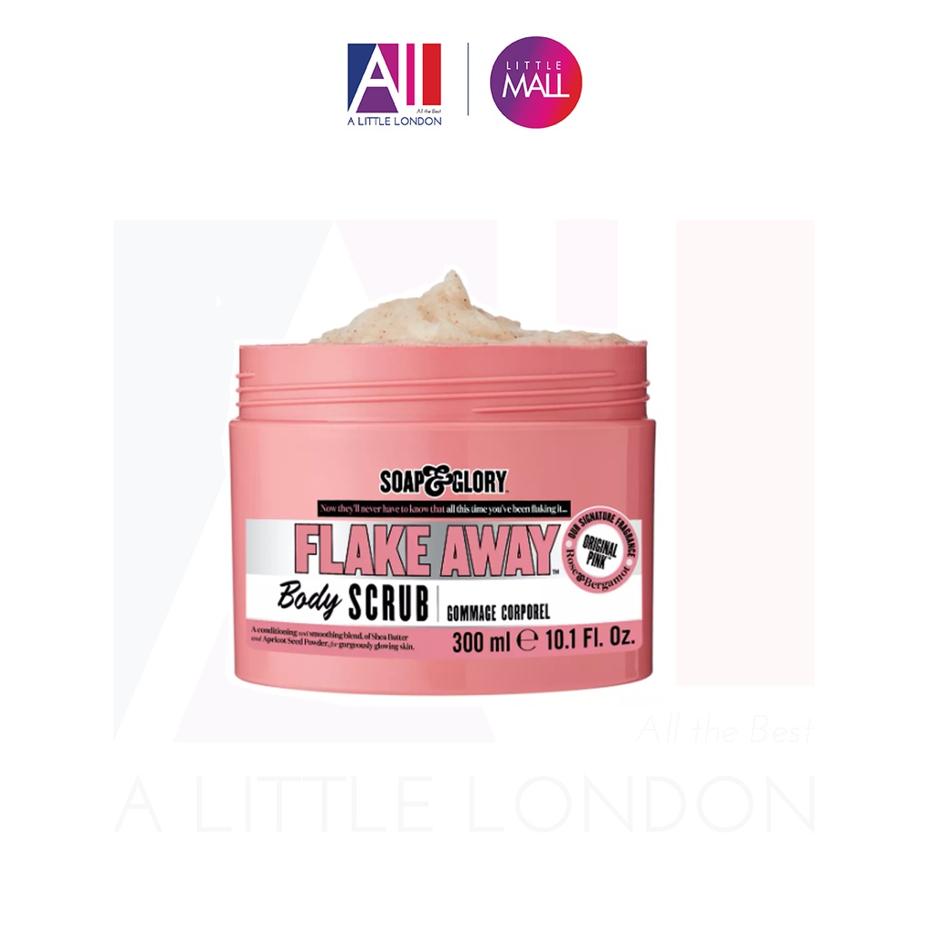 [TOP 1 SHOPEE] Tẩy da chết toàn thân Soap & Glory Flake Away Body Polish Scrub (Bill Anh)