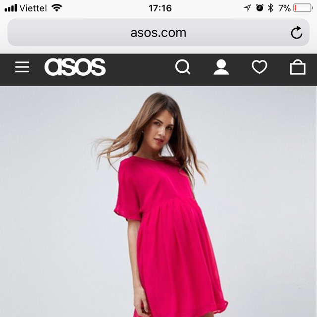 Đầm bầu Asos