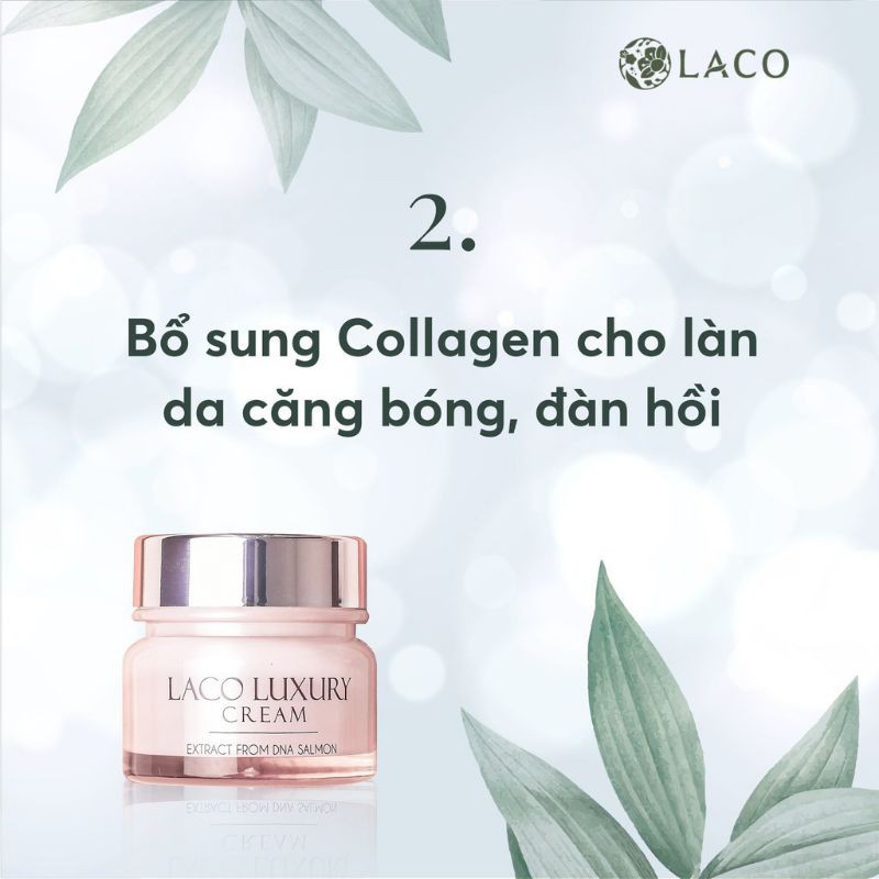 🌺 Kem dưỡng da LACO Luxury DNA cá hồi 30ml 🌺 Chính hãng🌺 Kem dưỡng trắng da, ngăn ngừa nám, tàn nhang, cực kỳ căng mướt🌺