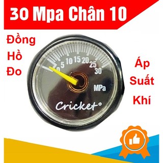 Đồng hồ đo áp suất - chân 10mm - 30mpa pkb 🍁