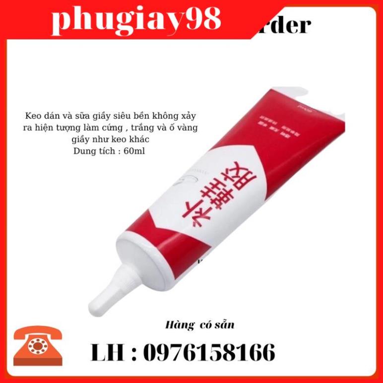 Keo Dán Giầy Siêu Bền Không Làm Trắng Và Ố Vàng Giầy Dung Tích 60 ml (Hàng có sẵn)