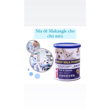 Sữa dê SHEEP MILK POWDER hãng MUKANGLE