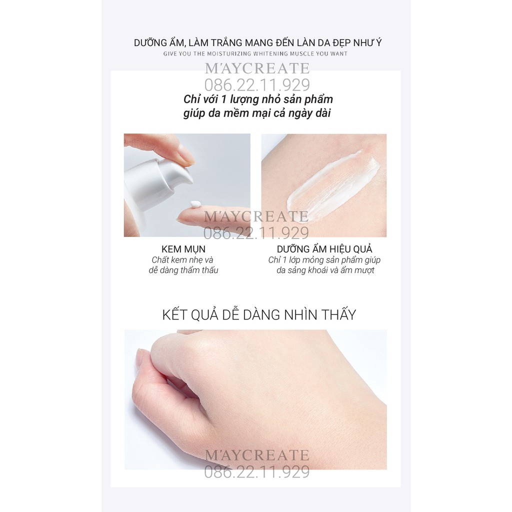 Sữa Dưỡng Thể Trắng Da Vitamin E Maycreate Hàng Nội Địa Trung. | BigBuy360 - bigbuy360.vn
