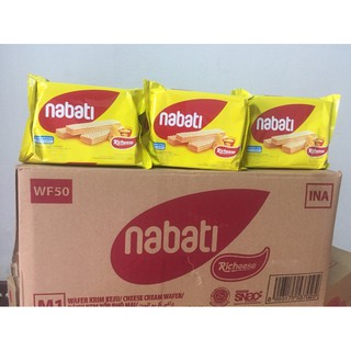 Combo sốc 60 gói bánh kem xốp phô mai NABATI 50g