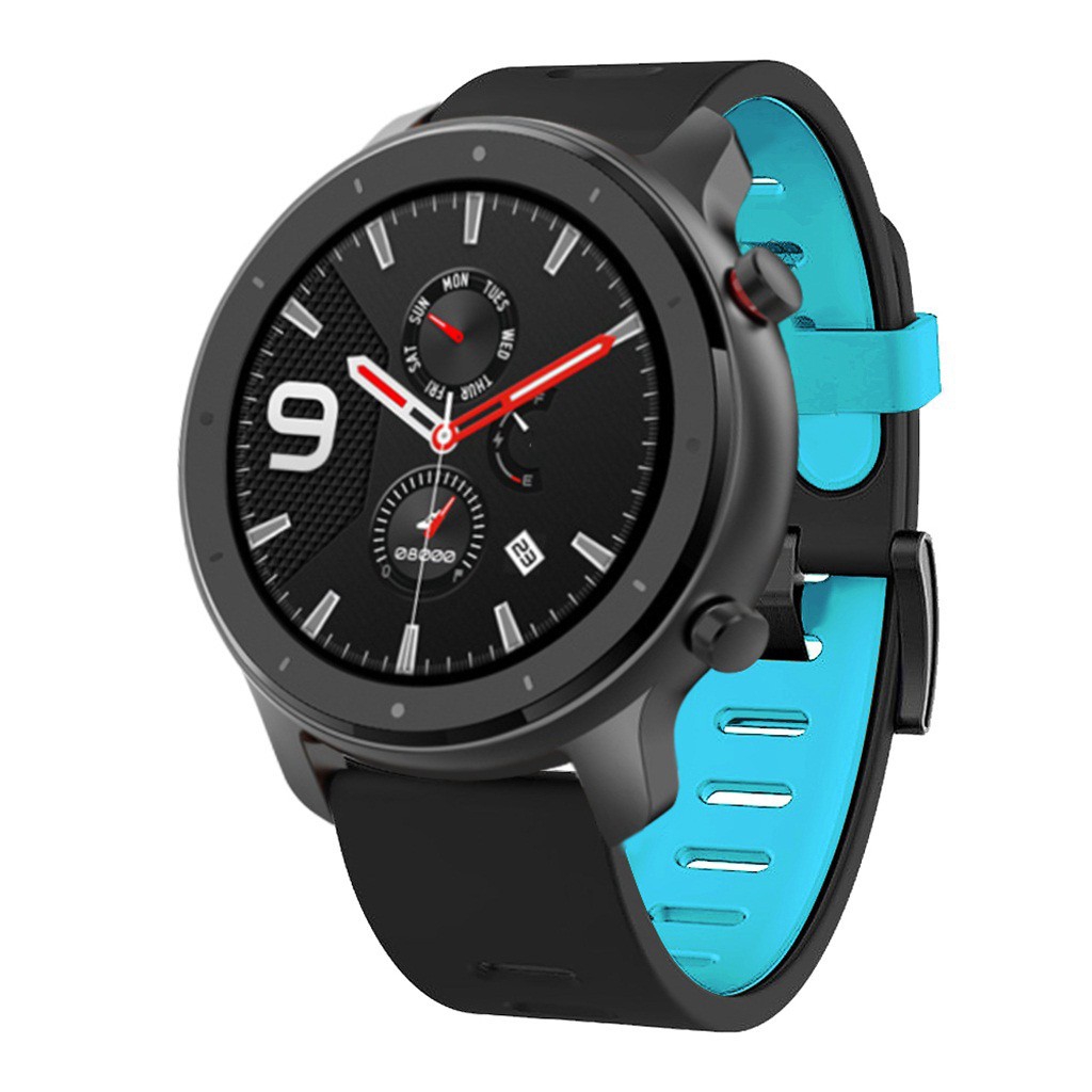 Dây đeo tay bằng Silicon cho mặt đồng hồ Huami Amazfit GTR 3/3Pro / GTR 2/2e/2eSIM / GTR 47mm