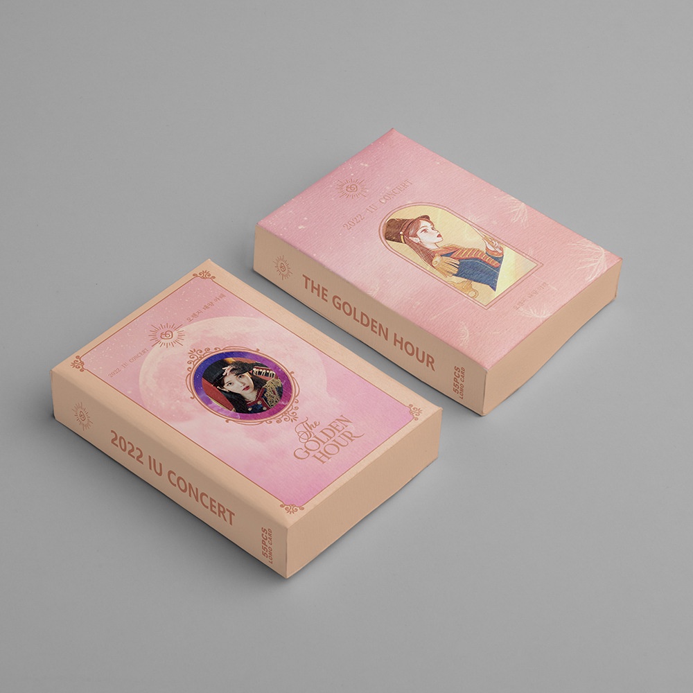 Thẻ lomo 55 ảnh/ hộp Kpop IU The Golden Hour Photocard 2022 SEASON'S GREETINGS