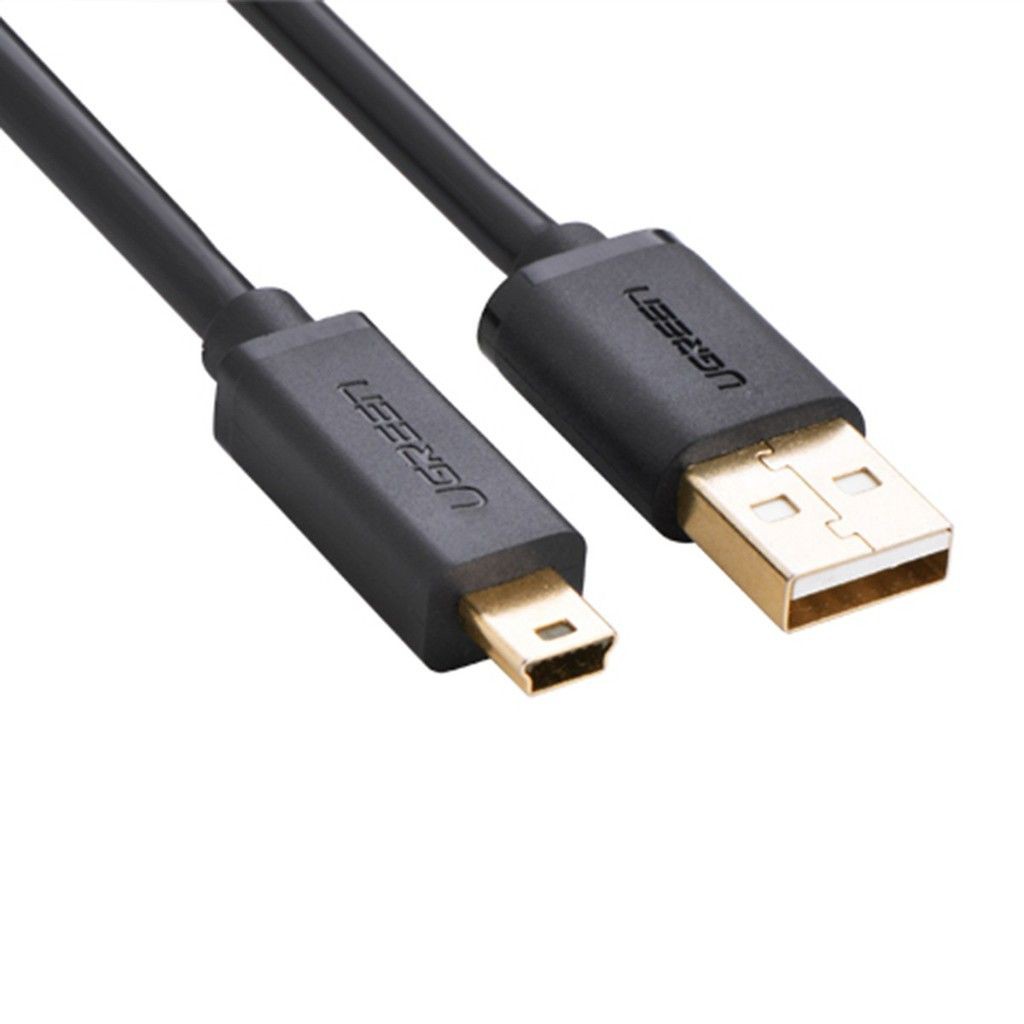 Cáp USB sang mini USB 1.5m UGREEN 10385_Hàng chính hãng bảo hành 18 tháng