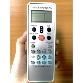 Điều khiển Điều Hòa Máy Lạnh TOSHIBA - REMOTE MÁY LẠNH TOSHIBA