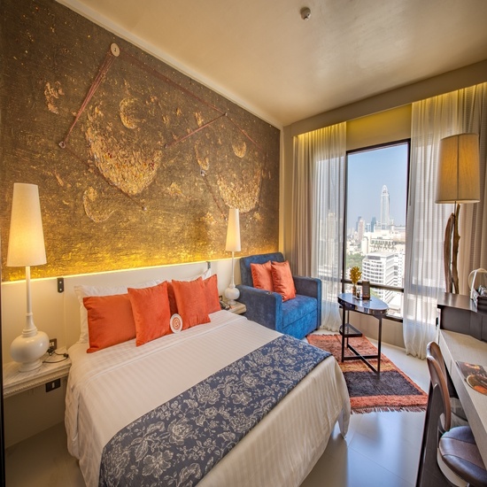 [EVoucher Vietravel]VMB+2 đêm phòng khách sạn Siam@Siam Design Bangkok 5sao+Tặng thẻ Oneday Pass BTS Sky Train