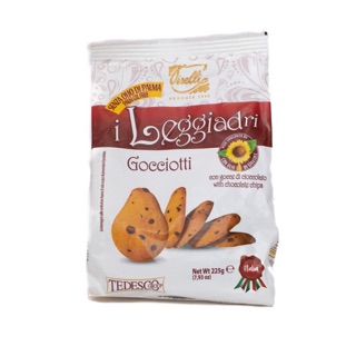 BÁNH QUY SOCOLA CHIPS PISELLI GOCCIOTTI 225G