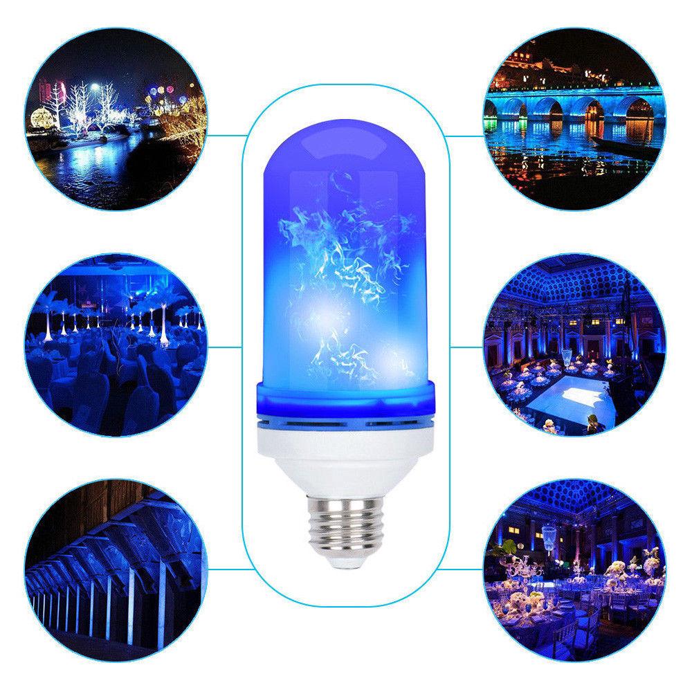 Đèn Led giả ngọn lửa đuôi đèn E27