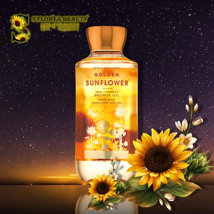 FALL 2020 | Gel Tắm Lưu Hương Bath &amp; Body Works Gel - Golden Sunflower | Lavender In Bloom | Champagne Apple &amp; Honey