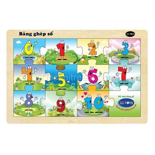 Bảng Ghép Số Winwintoys 66312