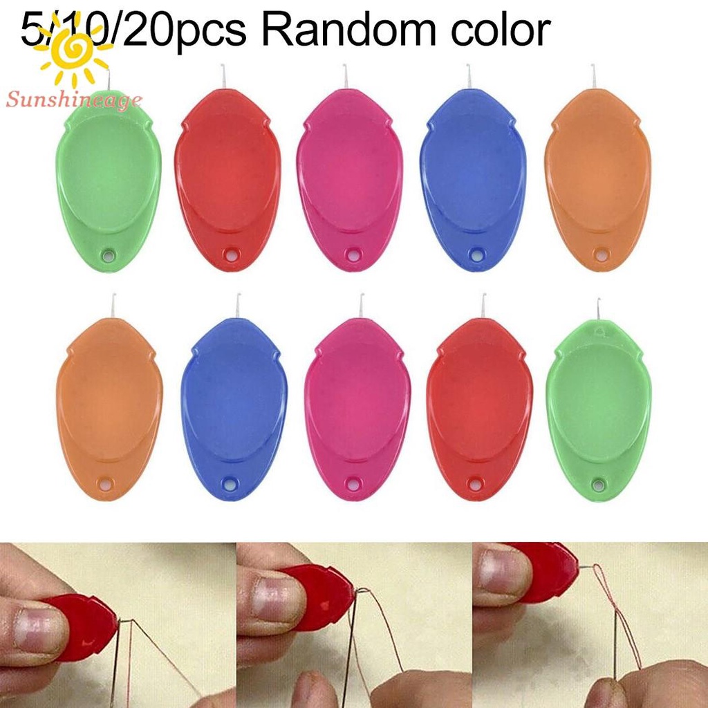 Ready Stock 5PCS/10PCS/20PCS Simple-Threader-Needle-Threading-Hand or Machine-Threading