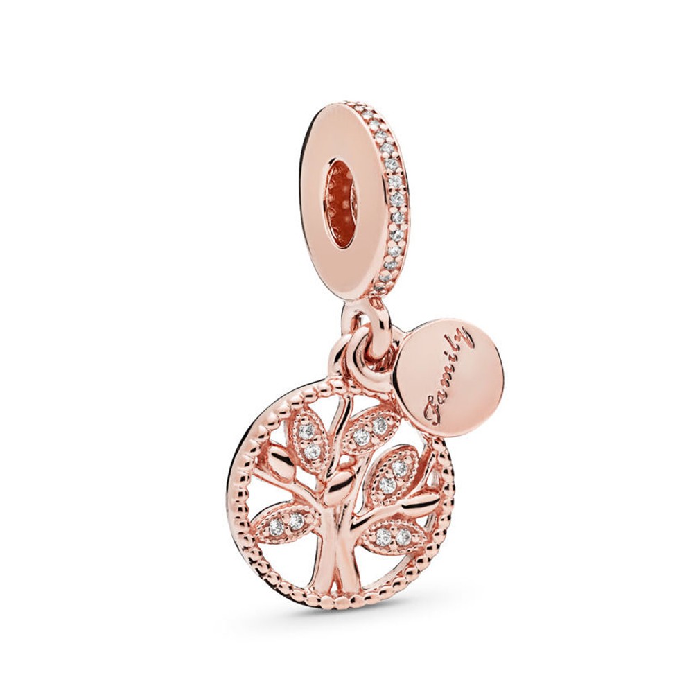 Dinglly rose gold charm fit cườm vòng tay & vòng cổ diy fine snake bone vòng tay trang sức phụ kiện mặt dây chuyền