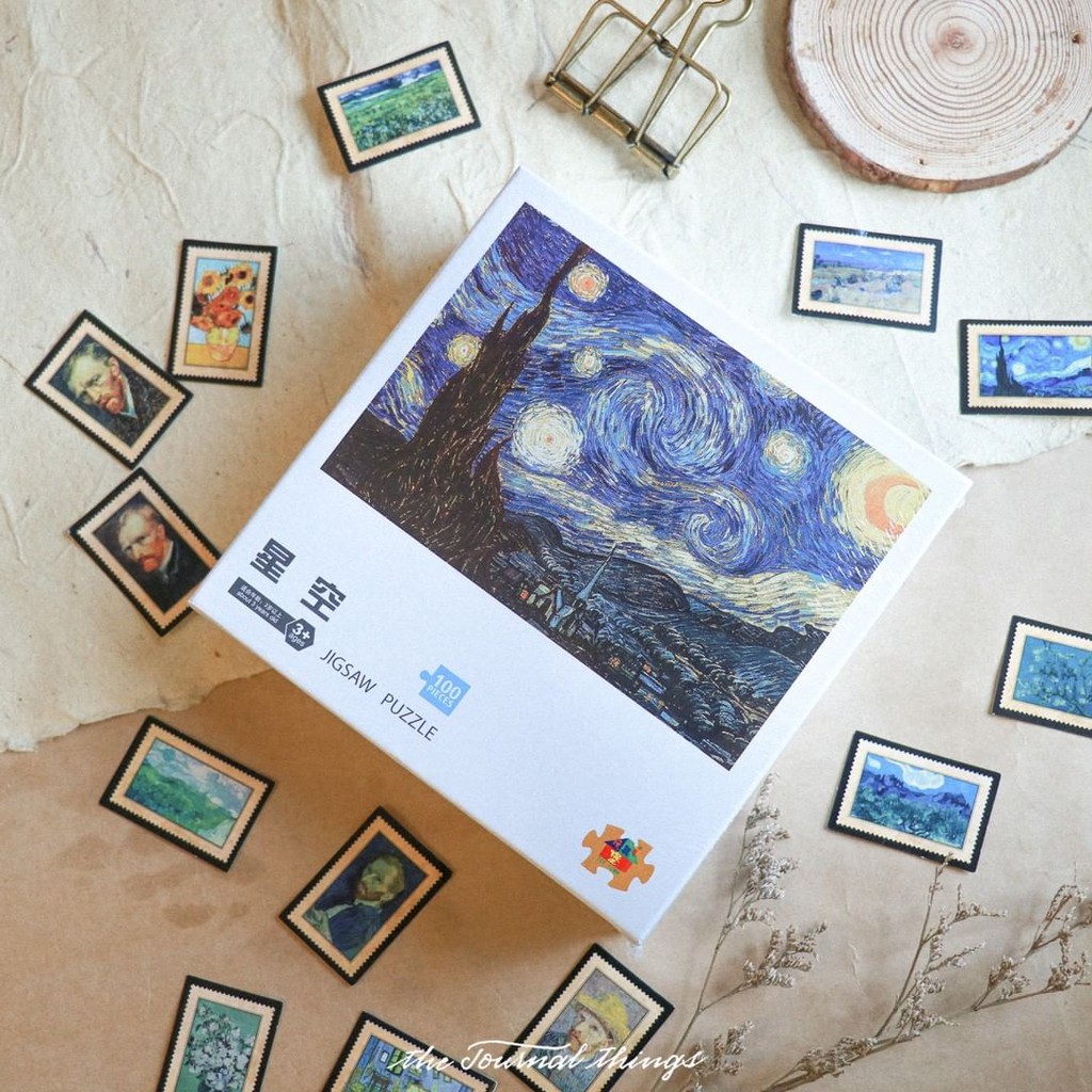 Puzzle Van Gogh 100pcs (Xếp Hình Tranh Van Gogh 100 Mảnh)