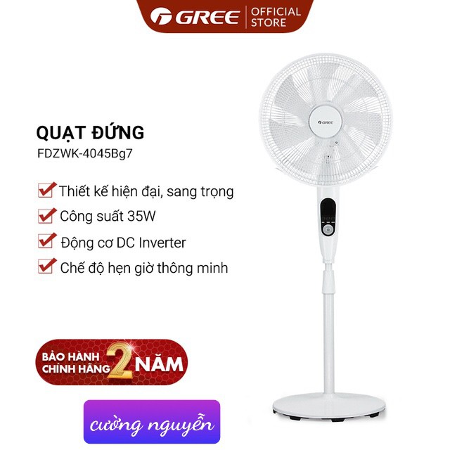 QUẠT ĐỨNG GREE FDZWK-4045BG7